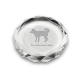 East Siberian Laika Deep Etched Paperweight
