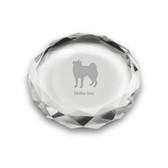 ShibaInu Deep Etched Paperweight