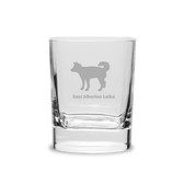 East Siberian Laika Luigi Bormioli 11.75 oz Square Round Double Old Fashion Glass