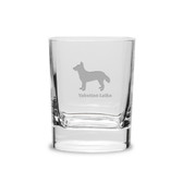 Yakutian Laika Luigi Bormioli 11.75 oz Square Round Double Old Fashion Glass