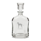 Italian Greyhound 23.75 oz Classic Whiskey Decanter