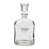 Border Collie 23.75 oz Classic Whiskey Decanter