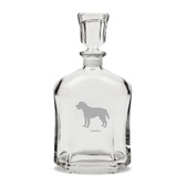 Labrador 23.75 oz Classic Whiskey Decanter
