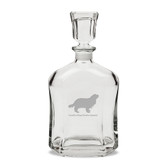 Cavalier King Charles Spaniel 23.75 oz Classic Whiskey Decanter