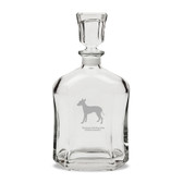 Mexican Hairless Dog 23.75 oz Classic Whiskey Decanter