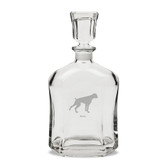 Boxer 23.75 oz Classic Whiskey Decanter