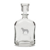 Siberian Husky 23.75 oz Classic Whiskey Decanter