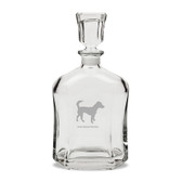 Jack Russel Terrier 23.75 oz Classic Whiskey Decanter
