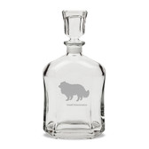 Small Pomeranian 23.75 oz Classic Whiskey Decanter