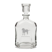 Entlebucher Mountain Dog 23.75 oz Classic Whiskey Decanter