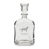 Nova Scotia Duck Tolling Retriever 23.75 oz Classic Whiskey Decanter