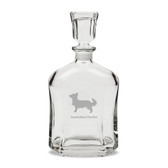 Australian Terrier 23.75 oz Classic Whiskey Decanter