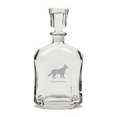 Berger Blanc Suisse 23.75 oz Classic Whiskey Decanter