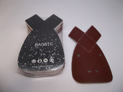 BAOSTC 3-3/4"*6-1/2" mouse hook and loop sanding disc for BLACK&DECKER mouse sander