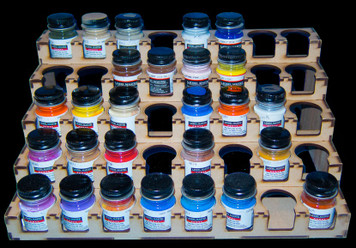 Paint Rack For Vallejo Dropper Bottles