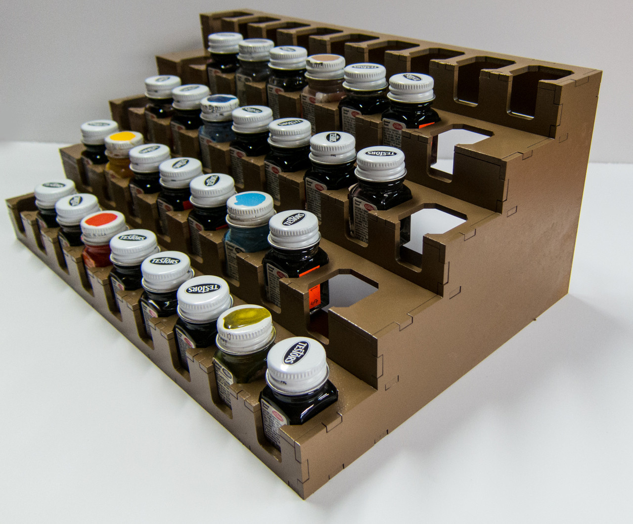 Paint Rack for Testors square enamel bottles