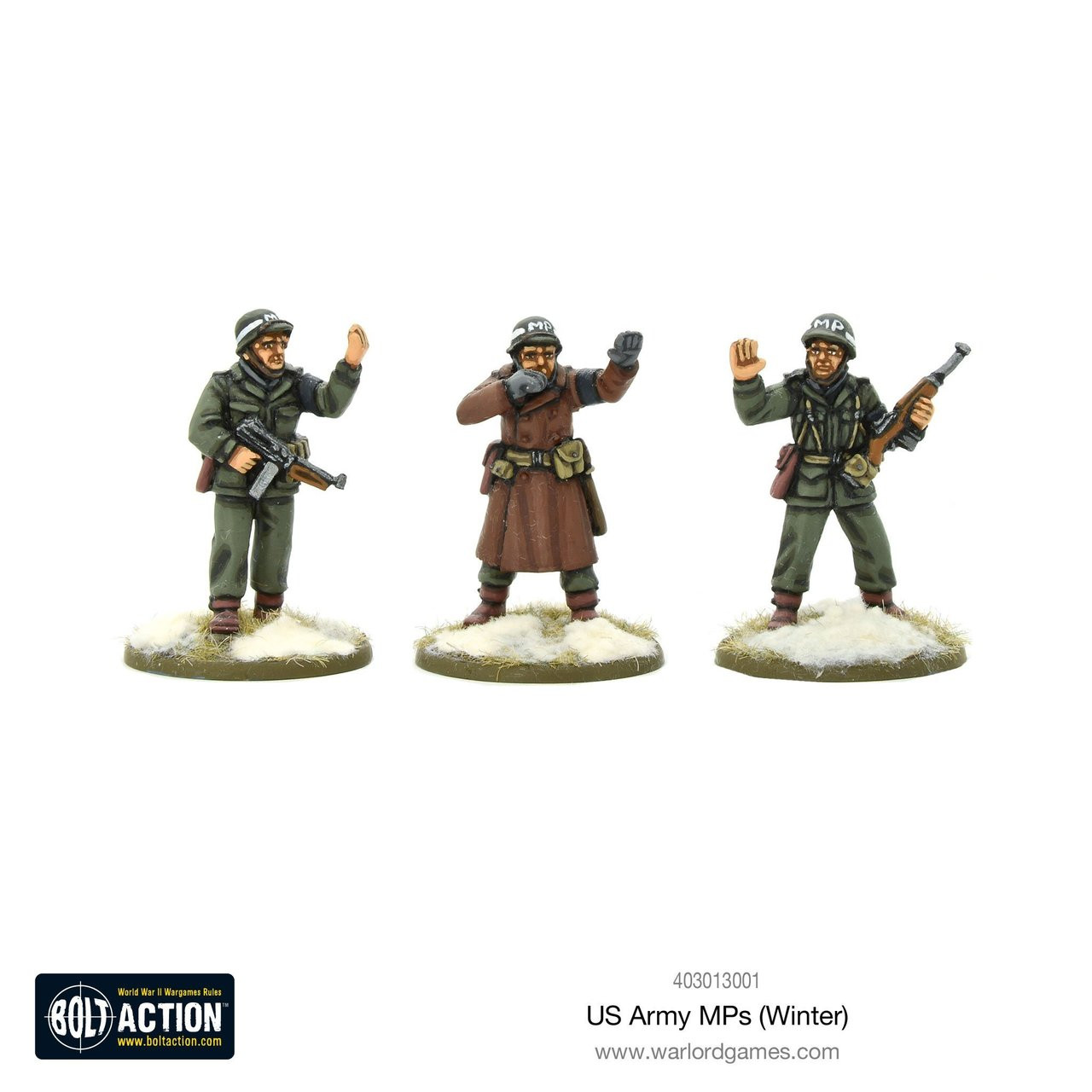 US Army MMG team - 28mm Bolt Action Wargaming Miniatures Warlord Games Winter