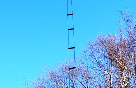100 foot w7fg true ladder line open wire feed line true ladder