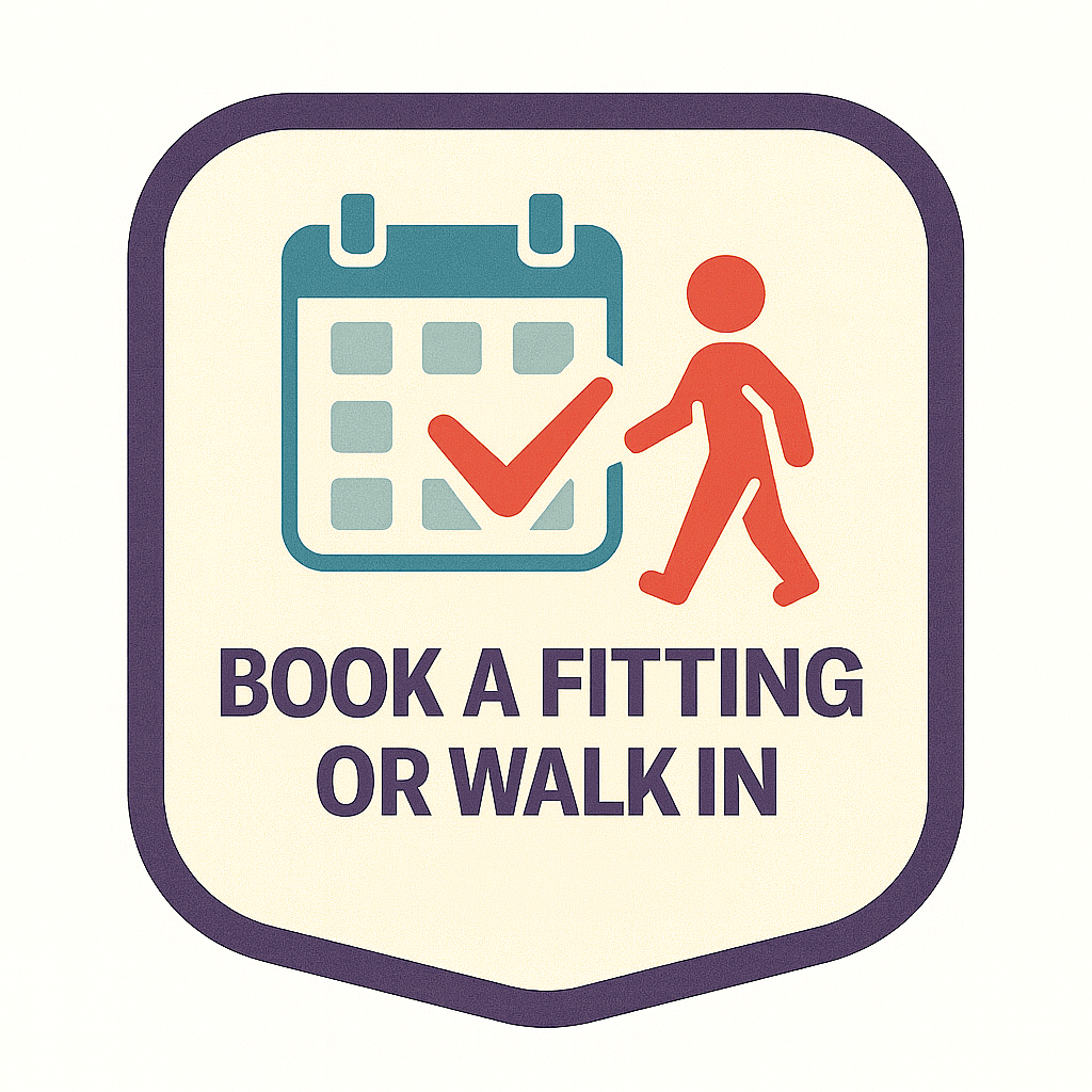 Book a fitting or walk in icon