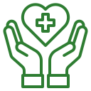 State-of-the-art medical laboratory with blue ergonomic lab chairs, clean white work surfaces, microscopes, and organized medical supplies for clinical research.