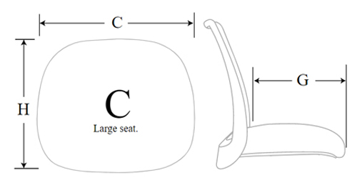 Via Genie Seat Large C Via Genie Seat Large C