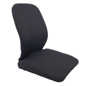 Sacro Wedge Seat and Back MSE4 by McCarty’s Sacro-Ease®, Black