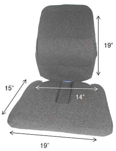 Mccarty’s SacroEase Trimet RX Posture Correction Seat Back Support 