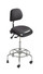 ergoCentric Sit Stand Chair & Stool with Backrest 