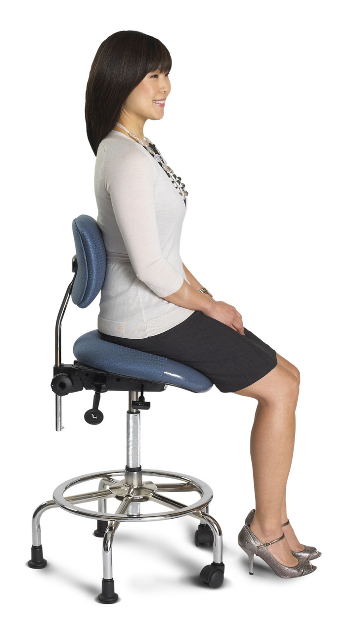 ergoCentric Sit Stand 3in1 Counter Height Task Chair