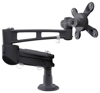 Sit Stand Desk Monitor Arm/Mount A1008 - Anthracite by Unique Furniture  