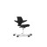 HÅG Capisco Puls 8020 chair in black plastic with white base