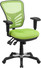 Contemporary Mesh Mid Back Ergonomic Office Chair, Green