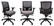 RFM Seating Evolve Mid Back Office Chair, 15155-25A Task