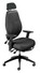 airCentric 2 Desk Chair for Tall Users with Swivel Arms and Adjustable Headrest