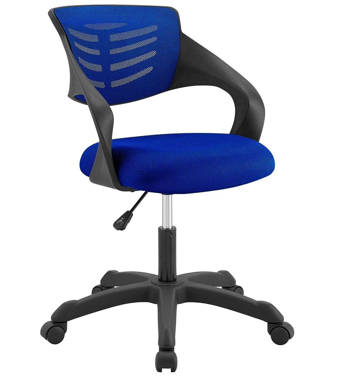 Thrive Small Swivel Desk Chair in Blue | Shop Healthy Posture Store