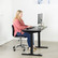 VIVO Manual Height Adjustable Sit Stand Desk
