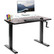 VIVO Hand Crank Adjustable Stand Up Desk (43” x 24”) - Espresso Black