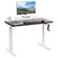 VIVO Hand Crank Adjustable Stand Up Desk (43” x 24”) - Espresso White