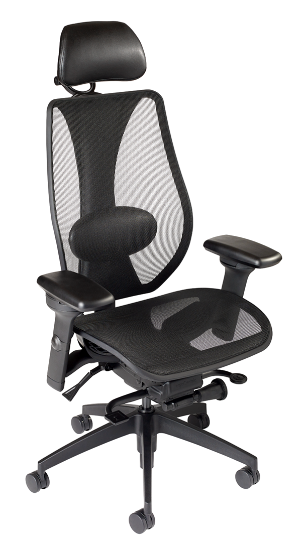 tCentric Hybrid Mesh Backrest Seat Task Chair Quick Ship