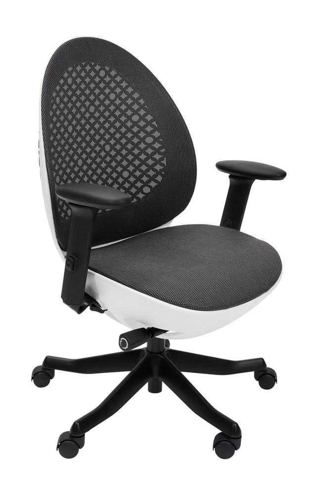 Deco Lux Modern & Contemporary Office Chair, White