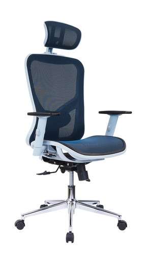 All Mesh Recliner Office Chair w/ Headrest & Lumbar Support