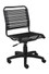 Euro Style Allison Flat Bungie Office Chair without Arms, 12540 Black