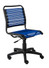 Euro Style Allison Flat Bungie Office Chair without Arms, 12540BLU