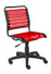Euro Style Allison Flat Bungie Office Chair without Arms, 12540RED