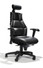 RFM Verte 2200 Series Executive Chair in black leather featuring an adjustable headrest, articulating spine back design, and ergonomic armrests