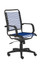 Euro Style Bradley Bungie Office Chair, in Blue with Graphite Frame and Black Base