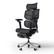 Hinomi X2 Pro ergonomic mesh chair in black, side view with extended footrest.