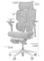 Hinomi H2 Pro ergonomic mesh chair with headrest & Footrest - side view measurement