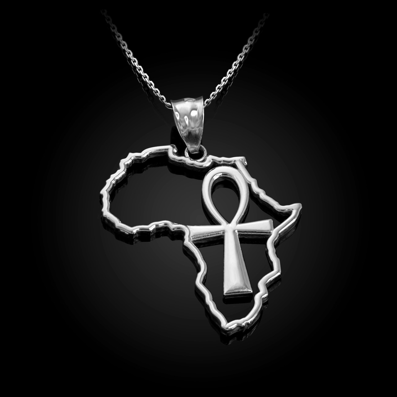 Sterling Silver Ankh Pendant Necklace | FashionJunkie4Life