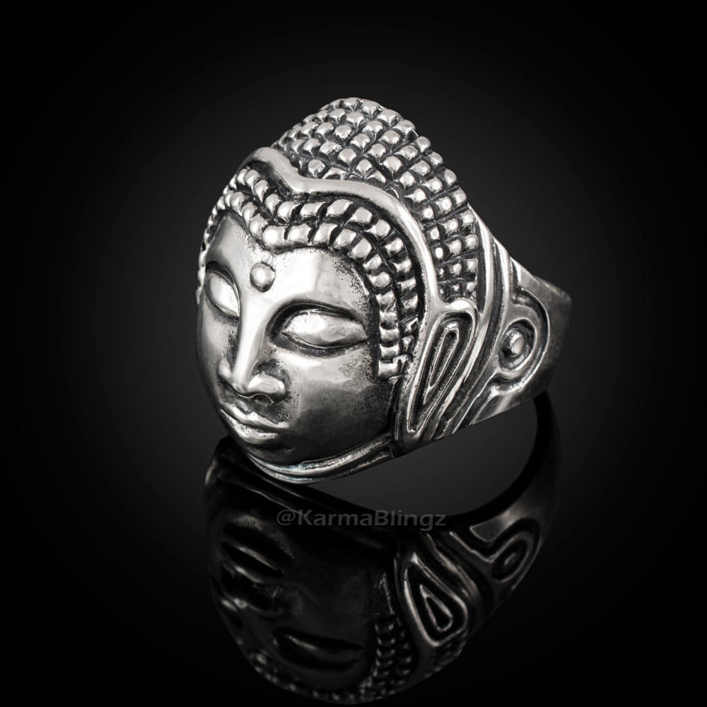 BOCAI S925 Sterling Silver Rings for Men 2021 Fashion Between Buddha And  Devil Personality Creative Pure Argentum Charm Jewelry - AliExpress